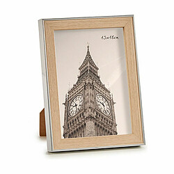 Gift Decor Cadre photo 15,6 x 2 x 20,7 cm Argenté Marron Plastique verre (6 Unités)