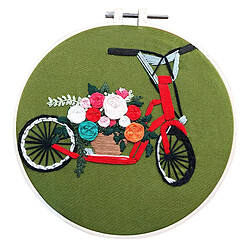 Avis Gamme Complète De Kit De Broderie Avec Motif DIY Hoop Craft Dia. Style De 20 Cm 2