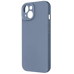 Avizar Coque Silicone pour iPhone 15 Caméra Protégée Soft Touch Série Sweet Gris