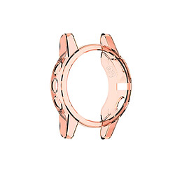 Coque en TPU flexible, rose transparent pour votre Garmin Fenix 5S/5S Plus