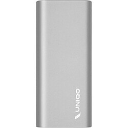 SANAG Powerbank 10000 Mah Pour Android, Iphone 15/14/13 Et Plus, 2 Sorties Usb, Entrée Usb-C Et Micro Usb, 4 Led D'État, Câble De Chargement Inclus, Boîtier En Aluminium Satiné Argenté