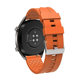 Bracelet en silicone 22mm orange pour votre Huawei Watch GT