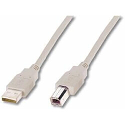 Digitus AK-300105-030-E Beige USB A, USB B