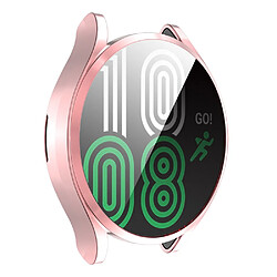 Enkay Coque en TPU électrolytique anti-rayures rose pour votre Samsung Galaxy Watch4 40mm