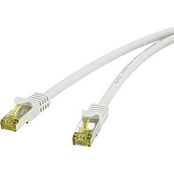 Câble de raccordement réseau RJ45 CAT 6A S/FTP Renkforce - [1x RJ45 mâle - 1x RJ45 mâle] - 1