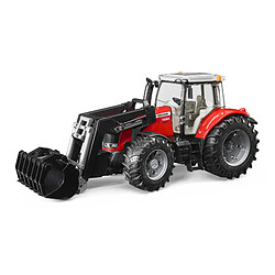 Bruder Tracteur Massey Ferguson 7600 avec Fourche