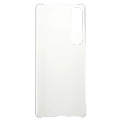 Coque en TPU anti-poussière, surface brillante, caoutchoutée transparent pour votre Sony Xperia 1 IV