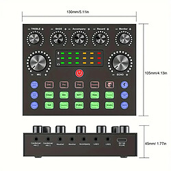 Avis Table De Mixage Audio Or Multimodes Avec Bluetooth Et Égaliseur Indépendant YONIS