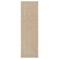 Avis vidaXL Tapis ZIZUR 80x250 cm aspect de jute intérieur et extérieur