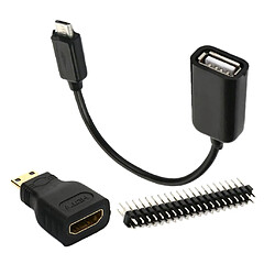 Convertisseur Micro USB mini HDMI vers HDMI pas cher