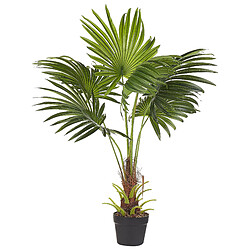 Beliani Plante artificielle FAN PALM 100 cm