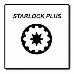 FEIN E-CUT Precision Starlock Plus Lame de scie 50 Pièces. 50 x 65 mm ( 63502208250 ) BI-métal