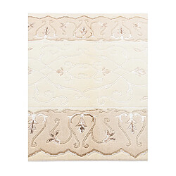 Vidal Tapis de laine 152x91 beige Darya pas cher