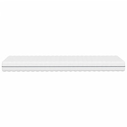 Avis vidaXL Matelas en mousse moyennement doux 80x200 cm