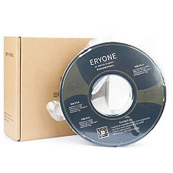 None Filament PLA soie ERYONE pour imprimante 3D 1 kg (2,2 lbs)/bobine - Vert foncé pas cher