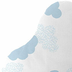 Happy Friday Coussin HappyFriday Basic Bleu Nuages 60 x 40 cm