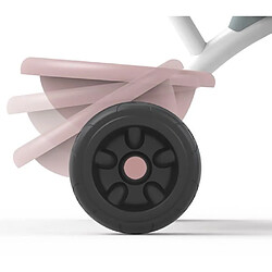 Smoby -Tricycle évolutif enfant Be Fun Confort - Rose - Canne parentale amovible - Repose-pieds rétractable pas cher