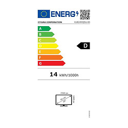 Acheter Ecran PC - IIYAMA - XUB2493QSU-B5 - 24 IPS LED WQHD 2560 x 1440 - 4ms - 60Hz - HDMI DP