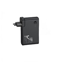 Universal Chargeur noir 2 en 1 chargeur 10000mAh GAN Chargeur 2 en 1 PD QC 3.0 AFC Chargeur USB pour Pro |