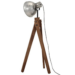 Acheter vidaXL Lampadaire 25 W argent vintage 45x45x120 cm E27