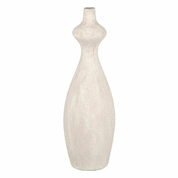 BigBuy Home Vase Crème Céramique Moderne 13 x 13 x 60 cm