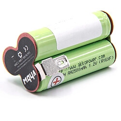 vhbw NiMH batterie 2000mAh (3.6V) pour aspirateur Home Cleaner robots domestiques AEG / Elektrolux Junior 2.0