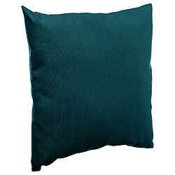 Hesperide Coussin de jardin Décoration Korai - 40 x 40 cm - Bleu canard