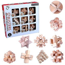 Universal Nouveau design IQ Brainstorming Kongming Lock 3D en bois interverrouillage bavure puzzle jeu jouets jouets