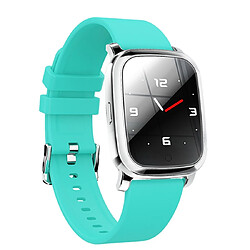 Wewoo Bracelet connecté Smartwatch avec en montre TFT couleur CV06 de 1,3 pouce TFTrappel d'appel / surveillance de la fréquence cardiaque / de la pression artérielle / du sommeil / de l'oxygène sanguin bleu bébé