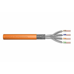 Avis Digitus DK-1743-VH-1 100m Cat7 S/FTP (S-STP) Orange câble de réseau - Câbles de réseau (100 m, Cat7, S/FTP (S-STP), Orange)