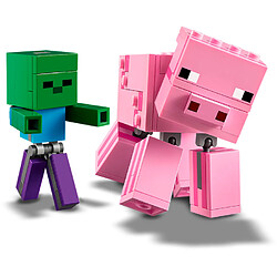 21157 Cochon et bébé zombie LEGO® Minecraft