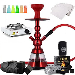 Pack chicha Khephren Altair RD Plus Tuyau Foyer Silicone Chauffe Charbon et Charbons