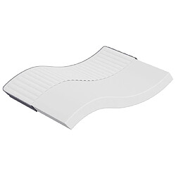 vidaXL Matelas en mousse moyennement doux 140x190 cm