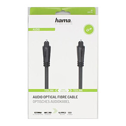 Avis Câble audio fibre optique HAMA 00205134 1,5m