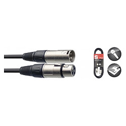 Stagg SMC10 - Câble Microphone XLR - 10 mètres noir