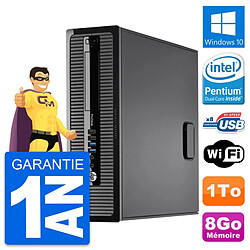 PC HP ProDesk 400 G1 SFF Intel G3220 RAM 8Go Disque Dur 1To Windows 10 Wifi - Occasion