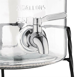 Avis Distributeur d'Eau Rétro en Verre avec Socle 8,5 L - Olympia