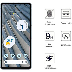 Avis Coque Silicone Transparente + Verre Trempe Pour Google Pixel 7a Little Boutik®