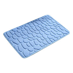 Tapis De Salle De Bain Tapis Tapis De Sol Tapis Paillasson Antidérapant 50x80cm Bleu