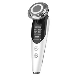 Chrono Instrument de beauté EMS masseur facial maison de massage facial(Blanc)