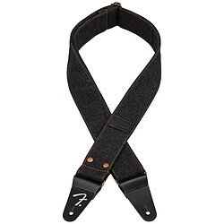 Wrangler Riveted Denim Strap Black Fender