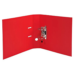 Avis Exacompta Classeur à levier PVC A4 dos de 70mm. - Rouge - Lot de 10