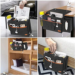 Acheter Universal Feutre suspendu rangement lit organisateur sac avec essuie-tout boîte bouilloire sac chargeur