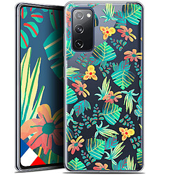 Caseink Coque Pour Samsung Galaxy S20 FE (6.5 ) [Gel HD Collection Spring Design Tropical - Souple - Ultra Fin - Imprimé en France]