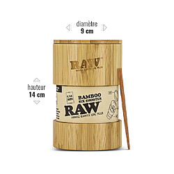 Avis Boîte Six Shooter Raw Bamboo pour 6 Cônes 1/4