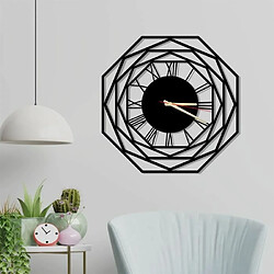 DEKORY Palmilla Horloge Murale en Métal 50cm