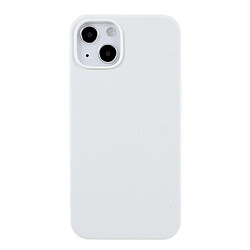 Coque en silicone solide, antichoc blanc pour votre Apple iPhone 13 6.1 pouces