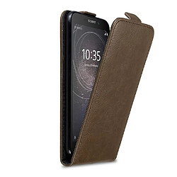 Cadorabo Coque Sony Xperia L2 Etui en Marron