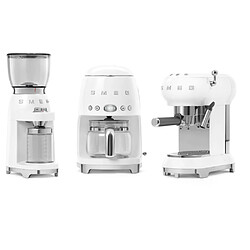 Acheter Moulin à café 130g 150w blanc - CGF11WHEU - SMEG