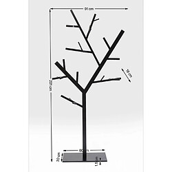 Acheter Portemanteau Technical Tree 201cm noir Kare Design